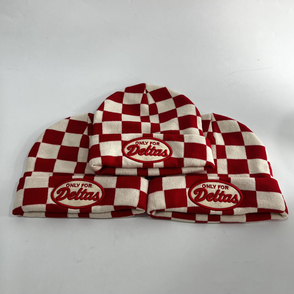 Delta Sigma Theta Winter Beanies